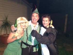 Courtney Love, Peter Pan and a Penguin