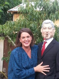 Monica and Bill.